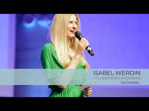 eventas Moderatorin Isabel Werdin Showreel