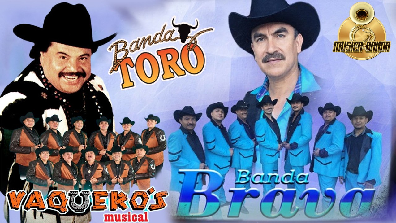 Tecno Bandas Mejor Musica 🎵  Banda Arkangel R -15 & Banda Mach, Banda Brava y Vaqueros Musical...💃