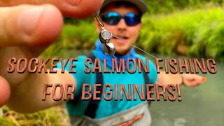 Kenai river Alaska Sockeye Salmon fishing rigging up for Beginners! How to catch more fish!