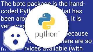 What is the difference between the AWS boto and boto3