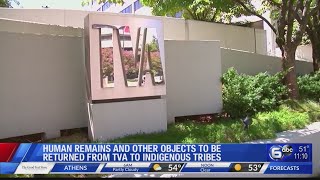 Human remains and other objects to be returned from TVA to Indigenous tribes