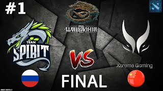 СПИРИТ В ГРАНД ФИНАЛЕ! | Spirit vs Xtreme Gaming #1 (BO5) FINAL | PGL Wallachia