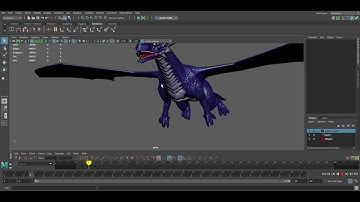 Autodesk Maya LT 2017  C  Users james OneDrive Documents maya projects dragon testAnim dragtestanim