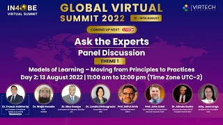 Ask the Experts Theme 1: Models of Learning – Moving from Principles to Practices