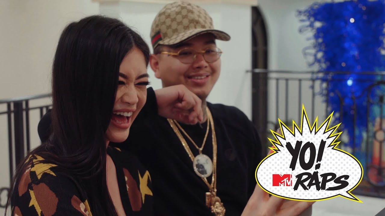 $tupid Young chows down on spicy food and shoots hoops with Kim Lee in LA (Yo! MTV Raps)