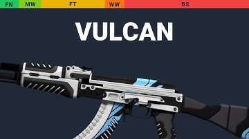 AK-47 Vulcan - Skin Float And Wear Preview