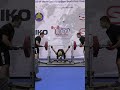 World Junior Record Bench Press Classic with 200.5 kg by Yujiro Wada JPN in 74kg class