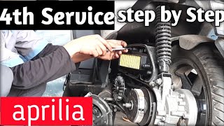 4th Service of my aprilia SR 150 | My Experience in Shadap Automobiles | Shillong