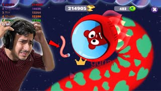 218116.00 inexact score (face reveal ) snake game space trails | my talking Tom  screenshot 5