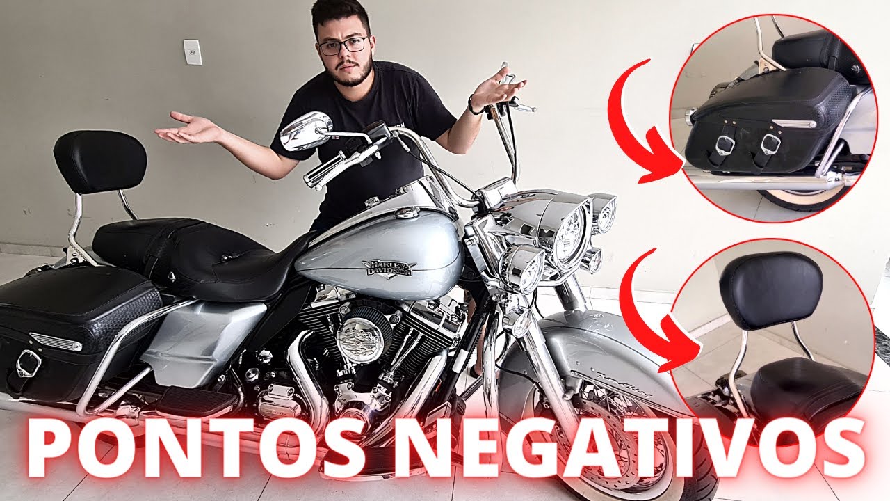 Road King Classic: 5 PONTOS NEGATIVOS! - Vlog 106 