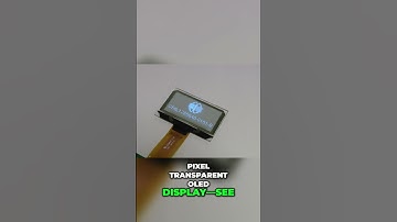 Cutting Edge Transparent OLED Display = A Game Changer in Technology