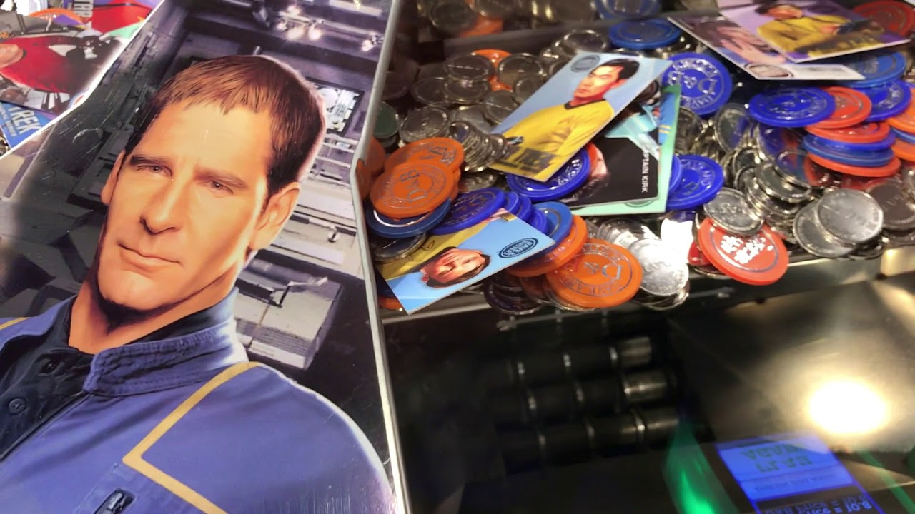 Dave & Busters Tampa Arcade - Star Trek Coin Pusher Part 2