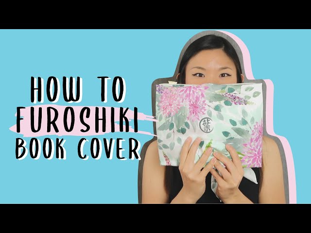Furoshiki 01 🌱 Wrapping a Reusable Book Cover with