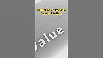 Reflecting on Personal Values and Beliefs: A Path to Authentic Living, #shorts #PersonalValues