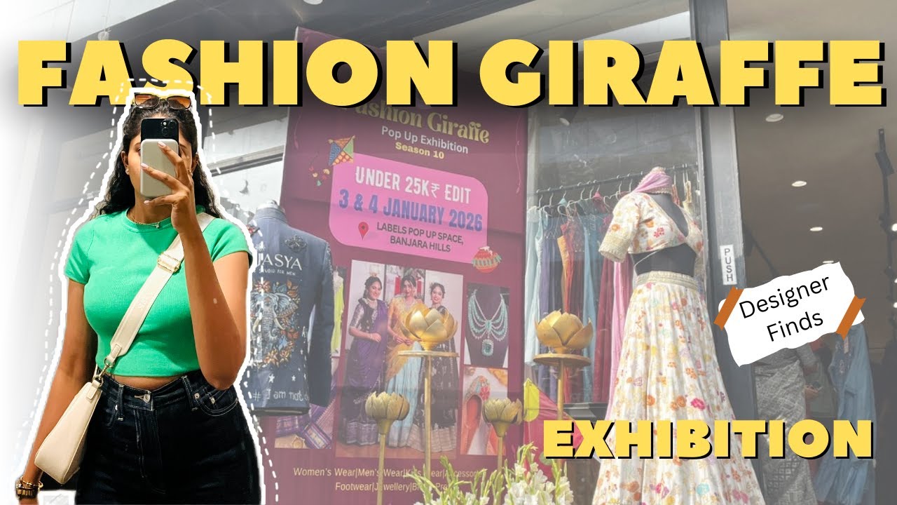 Is the Fashion Giraffe exhibition worth visiting? Here's is my honest walkthrough👀