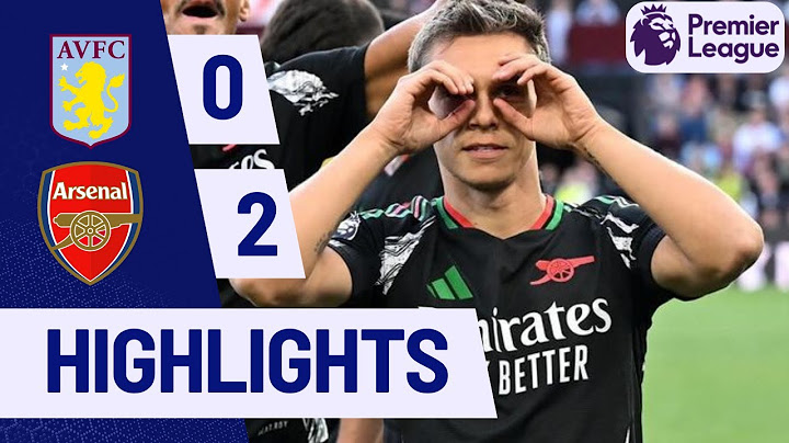 🔴 Aston Villa vs Arsenal 0-2 Highlights: Leandro Trossard, Thomas Partey | Premier League 24/25