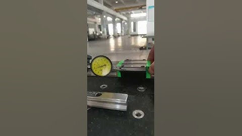 HIWIN linear guide side test video