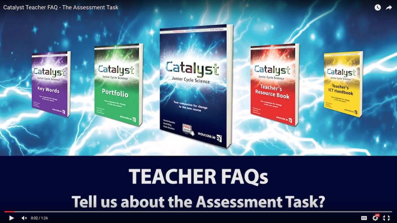Catalyst Teacher FAQ - The Assessment Task - YouTube