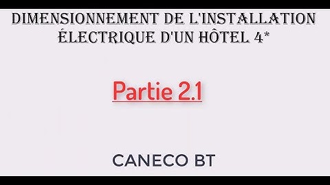 Caneco BT : La saisie de la source d