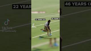 Tom Brady Runs 40 Yard Dash At 46 Years Old 🔥!! #nfl Content