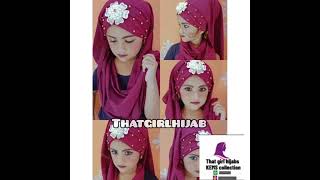 Kids Instant Hijab Tutorial Hijab For Kidsparty Wear Instant Kid Hijabluxury Hijabchildren Hijab