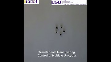 Translational Maneuvering Control of Nonholonomic Multi-agent Systems