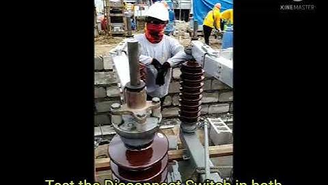 69KV Disconnect Switch IR Testing Prior to Installation || Substation