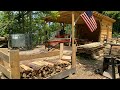 Sawmill Slab Firewood Processor. Easiest method I have used!