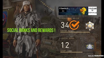 COD WW2: Social Ranks and Rewards! Verification?!