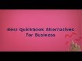 Top Quickbooks Alternatives For Business | Quickbook Alternatives | Online Billing Software
