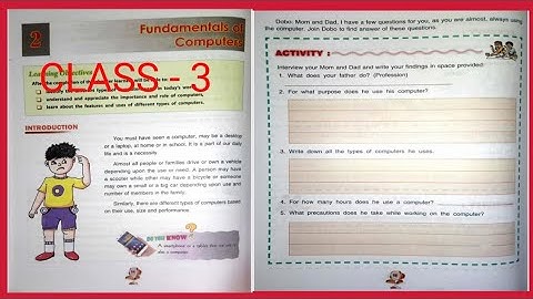 #5🔥Fundamentals of Computers🔥Fundamentals of Computers dav class-3🔥dav computer class-3