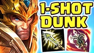 RIOT NIGHTBLUE3 ?! LITERALLY 1v9 FULL AD CRIT JARVAN JUNGLE | THE 1-SHOT DUNK | LOOK AT THIS DUDE screenshot 4