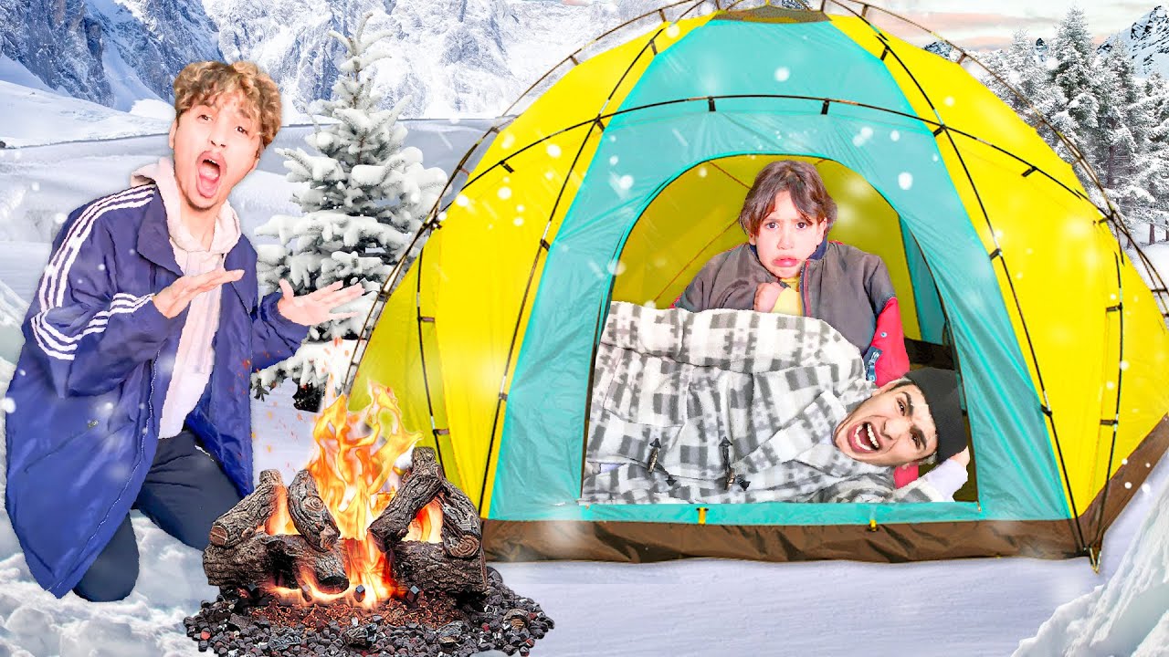 وأخيرا سافرنا إلى مدينة الثلج 🥶🔥 أختي كانت أتوقع لها أكبر كريثة في رأس الجبل 😢💔