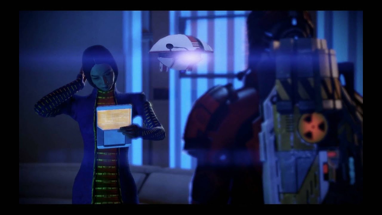 Mass Effect 2  - Punching The Reporter