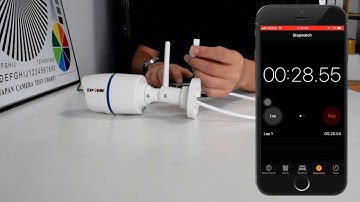 TPTEK WiFi Outdoor Weatherproof Camhi IP Camera RJ45 Cable