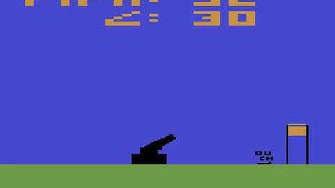 Human Cannonball USA ATARI 2600 VCS HYPERSPIN NOT MINE VIDEO COMPUTER SYSTEM