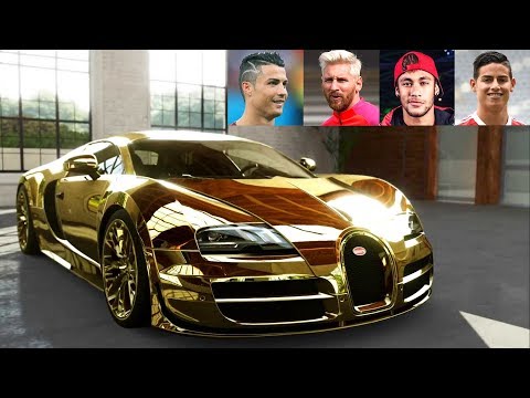 Top 10 Football Players Super Cars ★ 2017