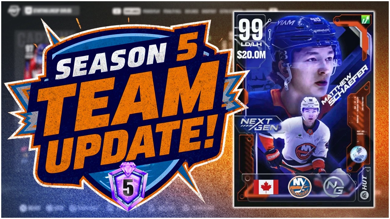 FINAL SEASON 5 TEAM AND INSANE RANK UP GAME! | NHL 26