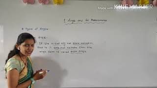 Angle and its Measurements/chapter 1/11th Std/Directed Angle, Types of Angles