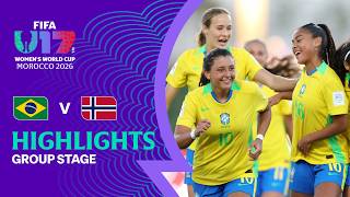 Brazil vs Norway Highlights | FIFA U-17 Women's World Cup 2026™