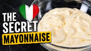 The Secret of Real Homemade Italian Mayonnaise 🇮🇹 | Home Kitchen Italy