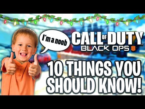 10 Things Christmas Noobs Should Know in Black Ops 4 (COD BO4 Christmas Noobs Tips Update)