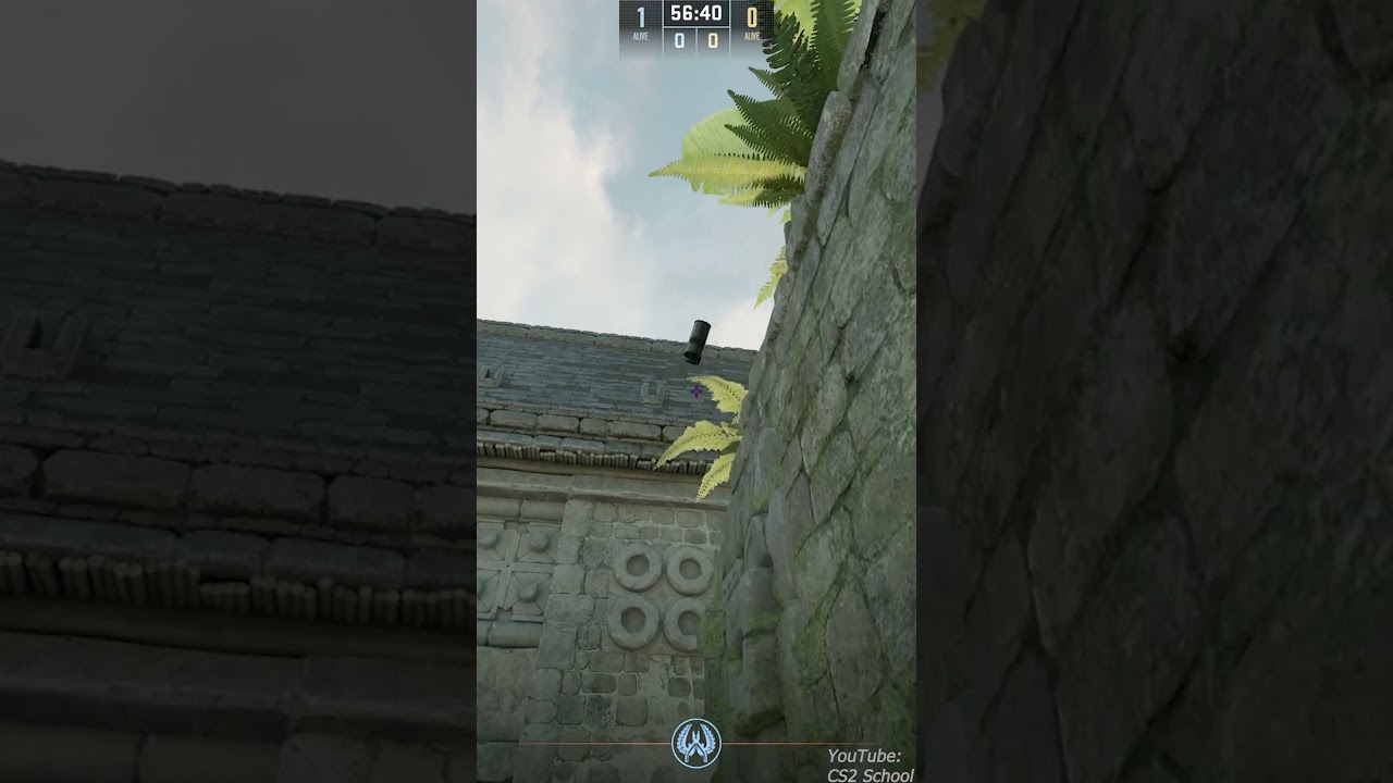 CS2 Древний дымовой завеса в центре поля от CT - 