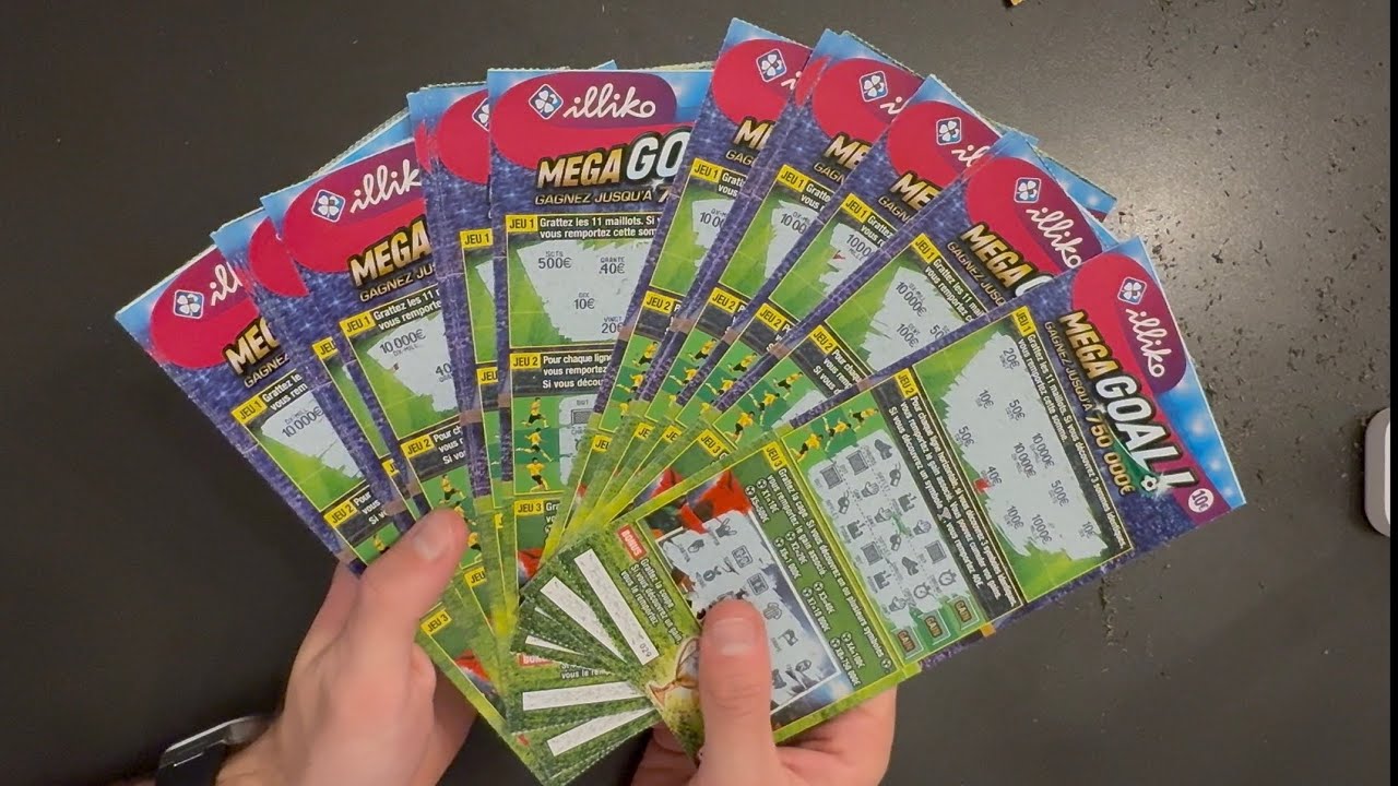JE GRATTE UN CARNET ENTIER DE MEGAGOAL ! (300€ de tickets)
