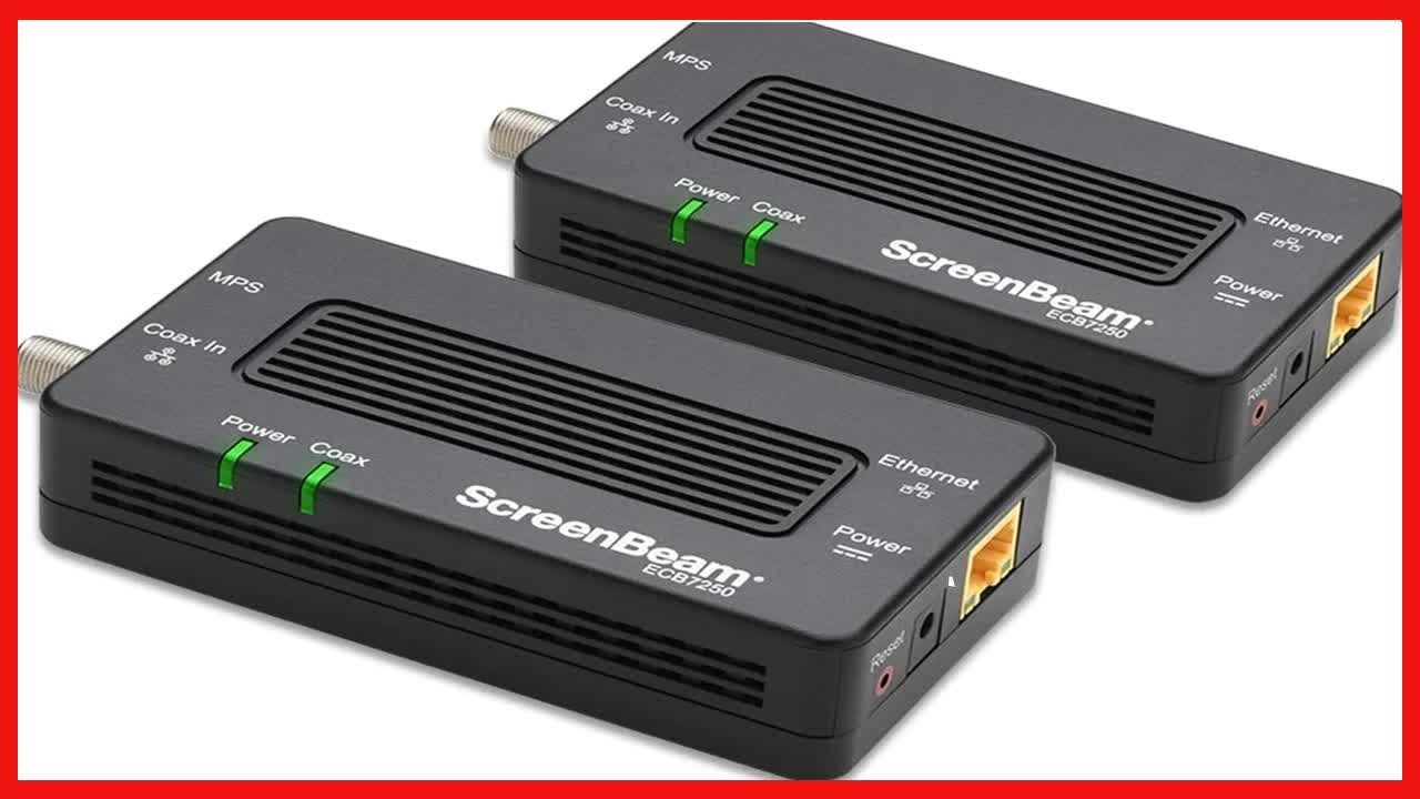 Great product - ScreenBeam Bonded MoCA 2.5 Network Adapter for Highest  Speed Internet, Ethernet Ove