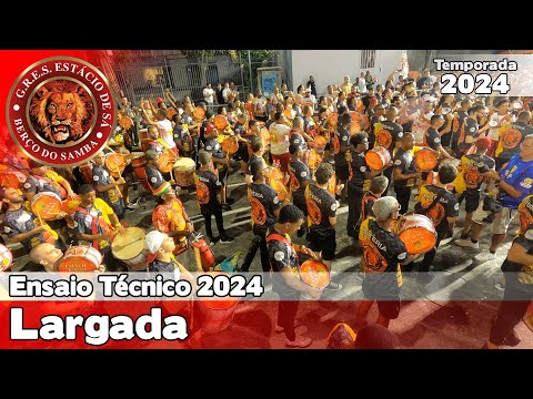 Estácio de Sá 2024 | Largada - Ensaio Técnico | Samba ao vivo - #ETSO24