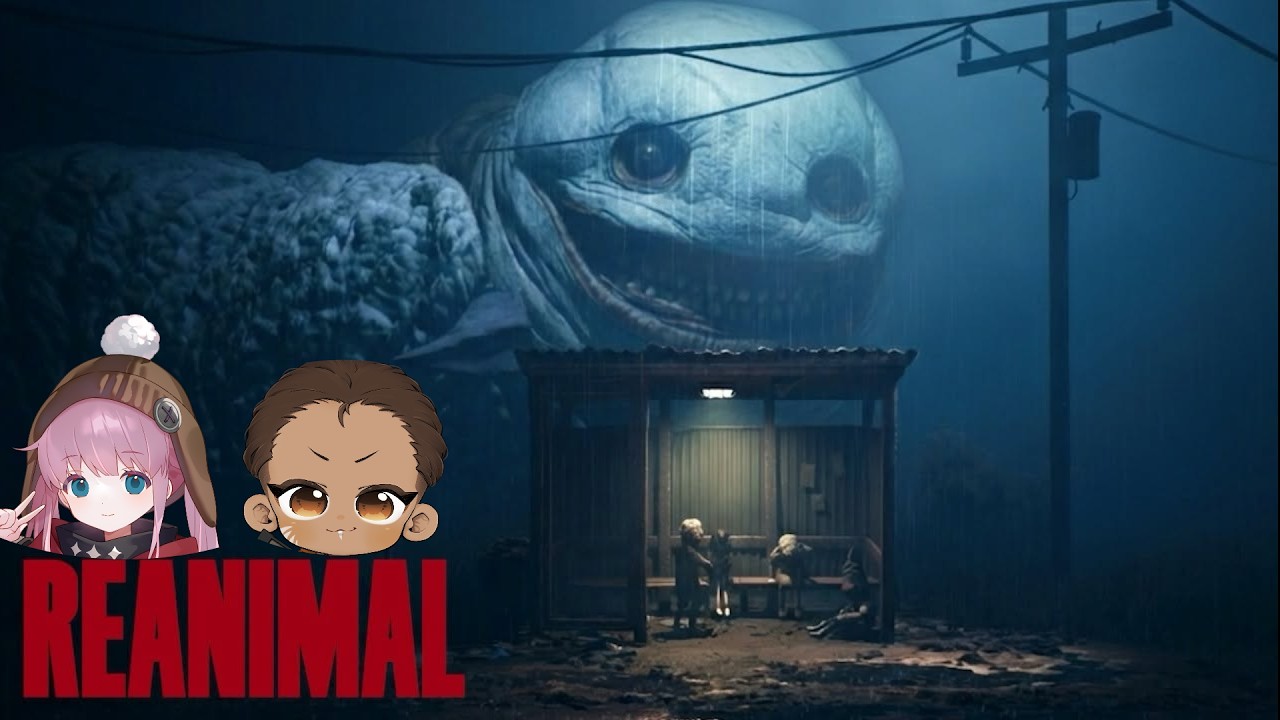 リトルナイトメア作者の新作ホラーゲームを協力プレイ！ with でっぷさん【REANIMAL】