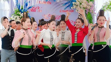 CHỊ EM NHẢY QUÁ CĂNG ĐÁM CƯỚI ANH VUI & THU THUỶ “ TOÀN CÁC IDOL TIK TOK “ Bản Tra “