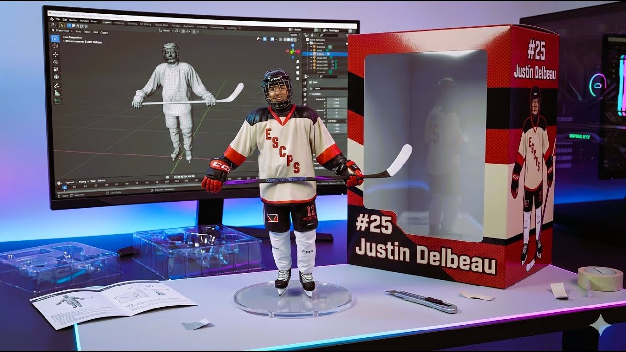 Justin Delbeau - École secondaire Pierre-Savard - Tournoi De Hockey Louis-Riel 2026 - Tier 1