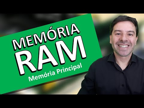 Vídeo: Que tipo de RAM é usado para a memória principal do sistema?